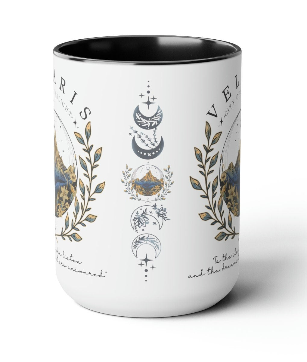 Velaris Mug ACOTAR mug, Sarah J Maas Mug, Velaris Coffee Mug, Gift For SJM Lover, ACOMA,ACOTAR, SJM Mug, Night Court MGVLR11