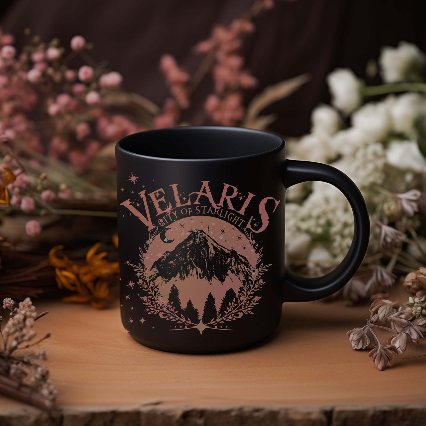 Velaris Coffee Cup, ACOTAR Travel Mug, City Of Starlight, Night Court Work Cup, Rhysand Quotes, Sarah J Maas Apparel, Book Lover Gift, ACOSF MGVLR15