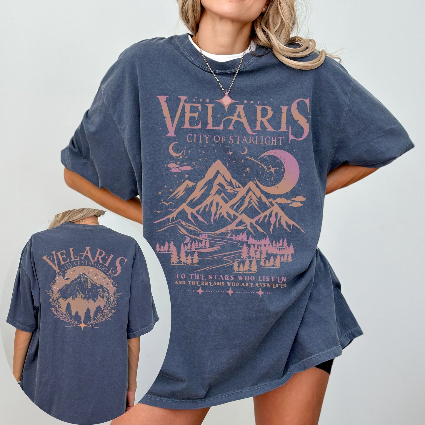 Velaris Shirt, ACOTAR Comfort Colors, City Of Starlight, Night Court T-Shirt, Rhysand Quotes, Sarah J Maas Apparel, Book Lover Gift CFVLR69