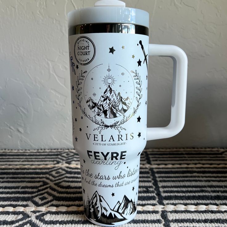 Velaris City of Starlight Tumbler 30oz/40oz, Feyre Darling Tumbler, Bookish Gift. VLR03