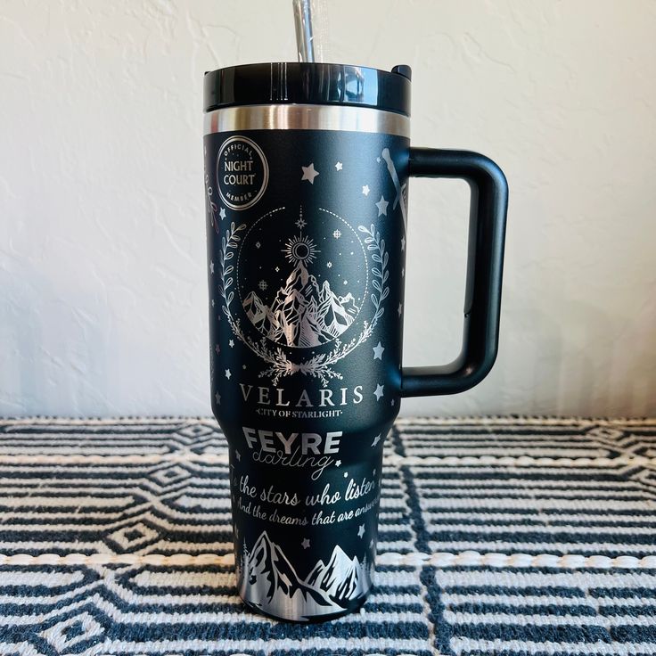 Velaris City of Starlight Tumbler 30oz/40oz, Feyre Darling Tumbler, Bookish Gift. VLR03