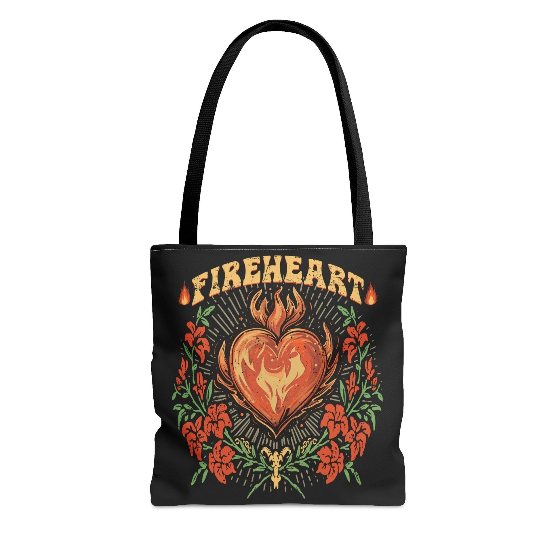 Fireheart - TOG Series - Throne of Glass - Booktok Gifts - Aelin Galathynius - Tote Bag - Shoulder Bag - Handbag - Purse - Canvas Bag TBVLR22