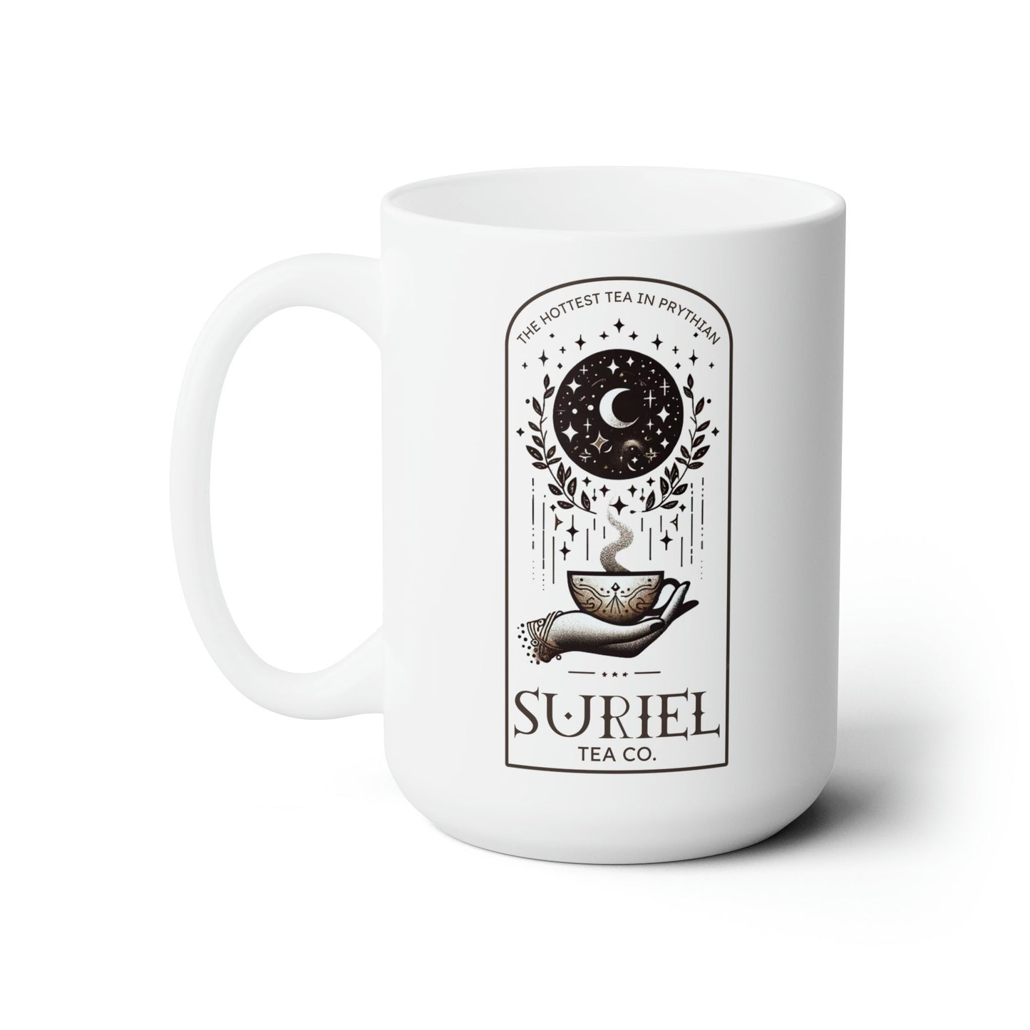 Suriel Tea Co Mug, ACOTAR Bookish Gift Booktok Smut Mug, Reading Gifts for Fantasy Cup Book Lover Gift for Women Reader gift, Suriel Velaris MGVLR34