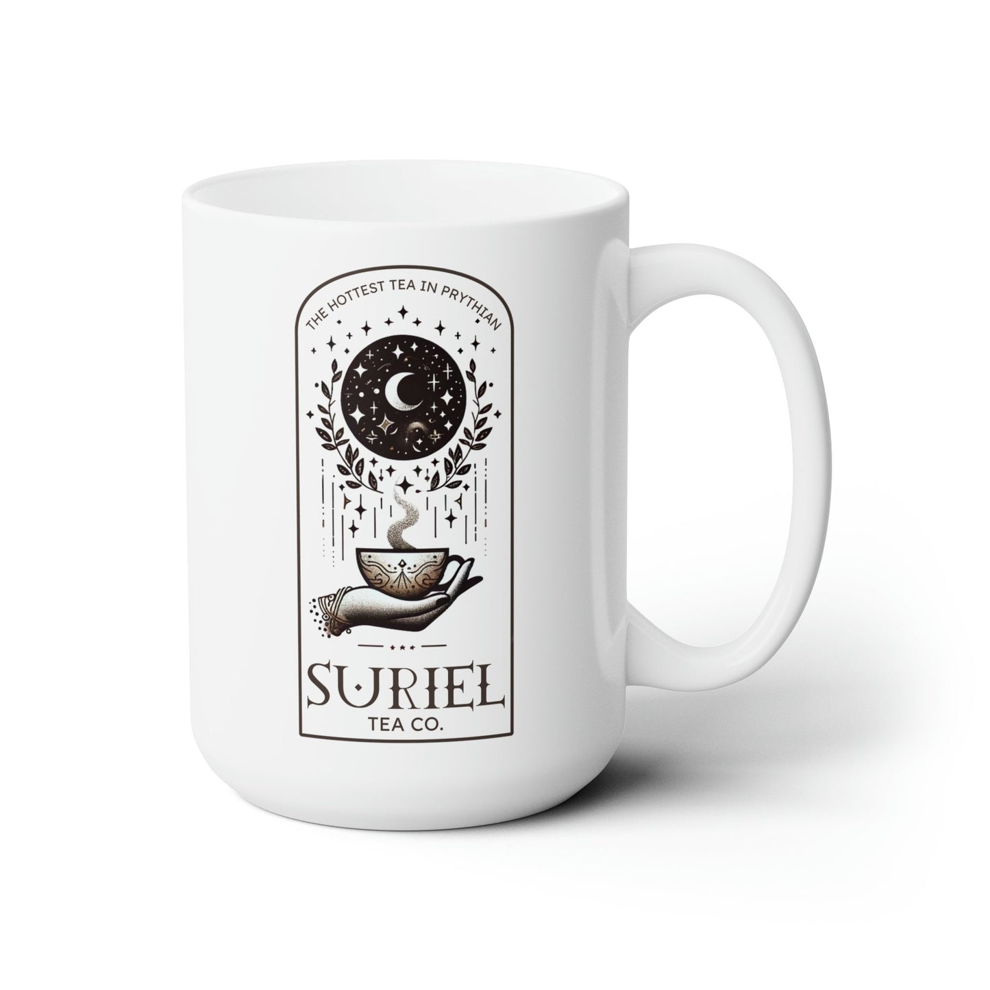 Suriel Tea Co Mug, ACOTAR Bookish Gift Booktok Smut Mug, Reading Gifts for Fantasy Cup Book Lover Gift for Women Reader gift, Suriel Velaris MGVLR34