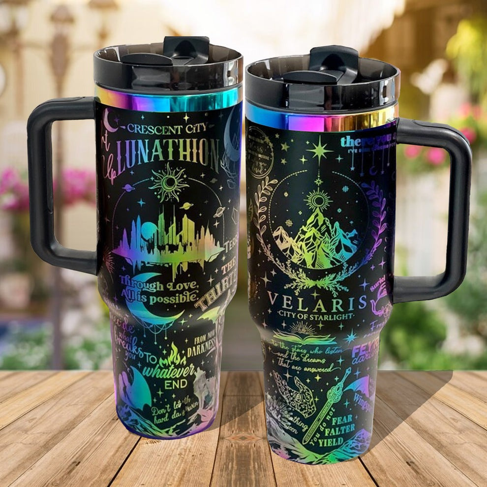The Thirteen Tumbler 30oz/40oz,Throne Of Glass Book Tumbler, Terasen Bookish Gift. VLR56