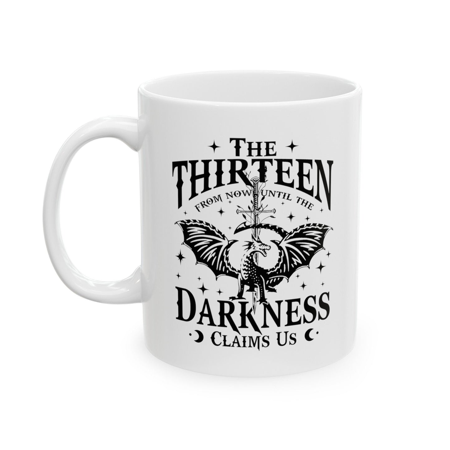 Throne of Glass Merch, SJM Universe, TOG, Bookish Gift, Coffee Mug for BookLover, Tea, Microwave Safe Mug, Large Ceramic Mug MGVLR04