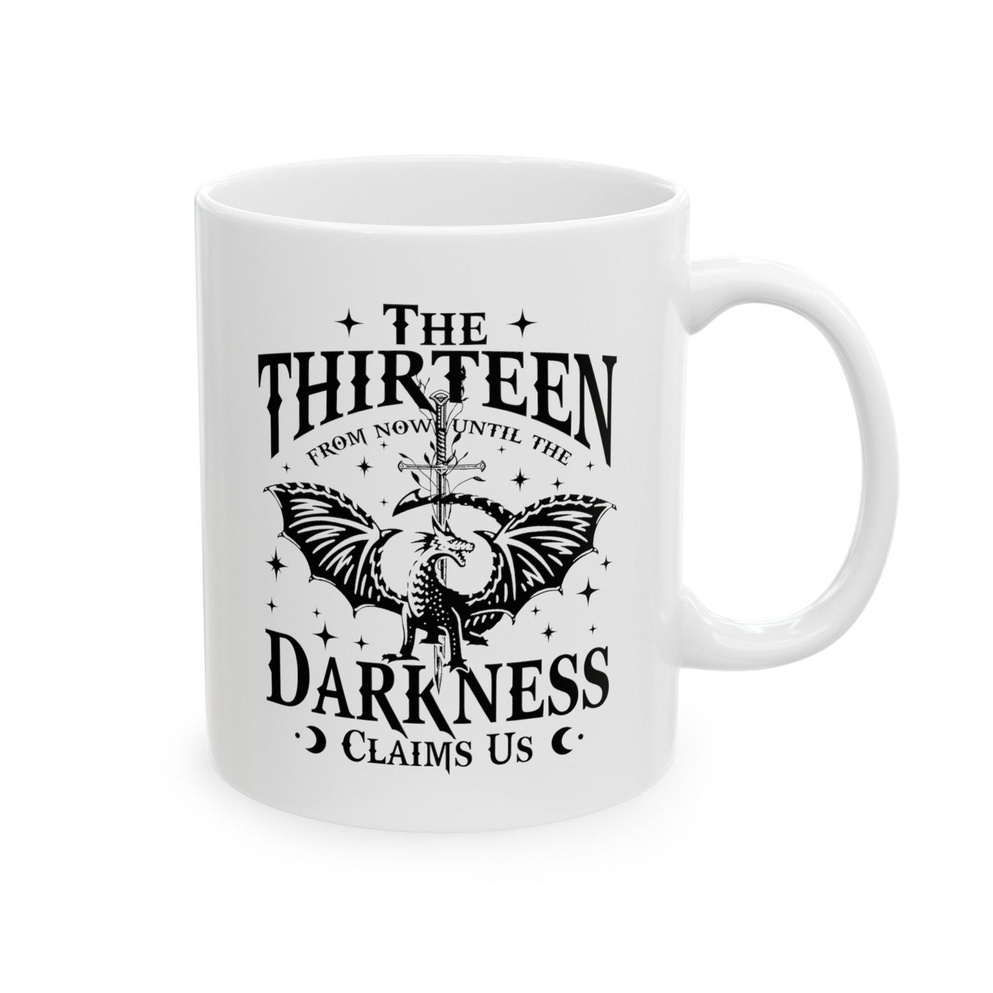Throne of Glass Merch, SJM Universe, TOG, Bookish Gift, Coffee Mug for BookLover, Tea, Microwave Safe Mug, Large Ceramic Mug MGVLR04