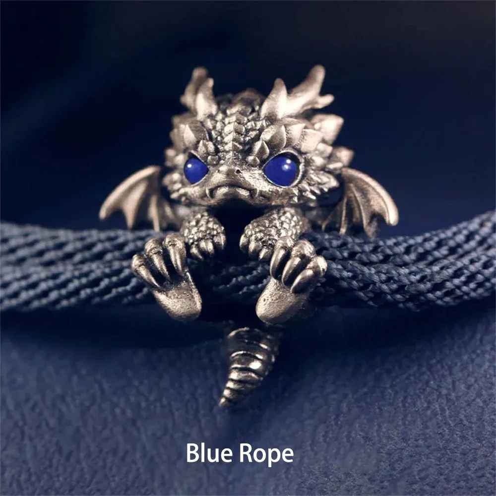 Vintage, Red Rope, Alloy Dragon, Bracelet Bangle, for Men, for Women, New Couple, Adjustable, Handwoven Bracelet, Good Luck, Lucky Jewelry, Gifts