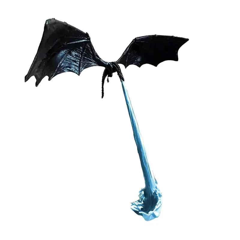 Fly-By Fire Breathing Dragon Bookshelf Decor, Fantasy Display for Dragon Lovers, Dragon Book Shelf Decor, Book Dragon, Summer