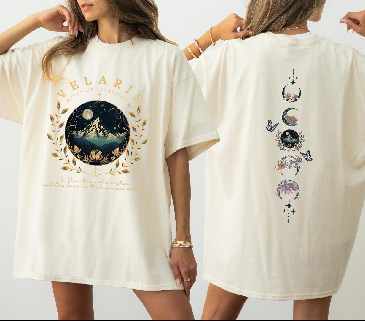 Velaris City of Starlight Acotar Comfort Colors Shirt, the Night Court Shirt, Bookworm Shirt, Court of Thorns and Roses, Acotar Shirt CFVLR53