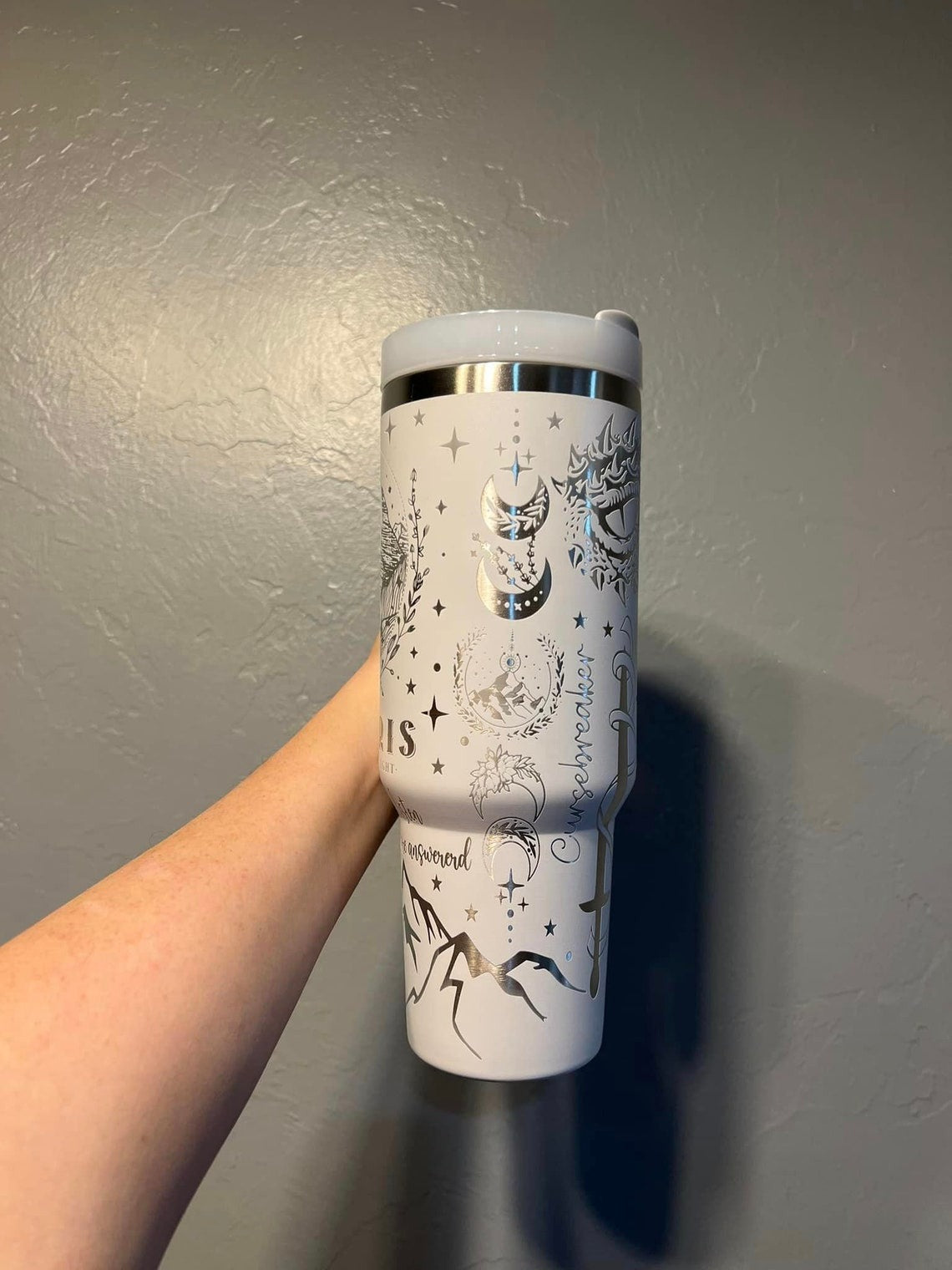 Velaris City of Starlight Tumbler 30oz/40oz, Acotar Velaris City Tumbler Gift. VLR05