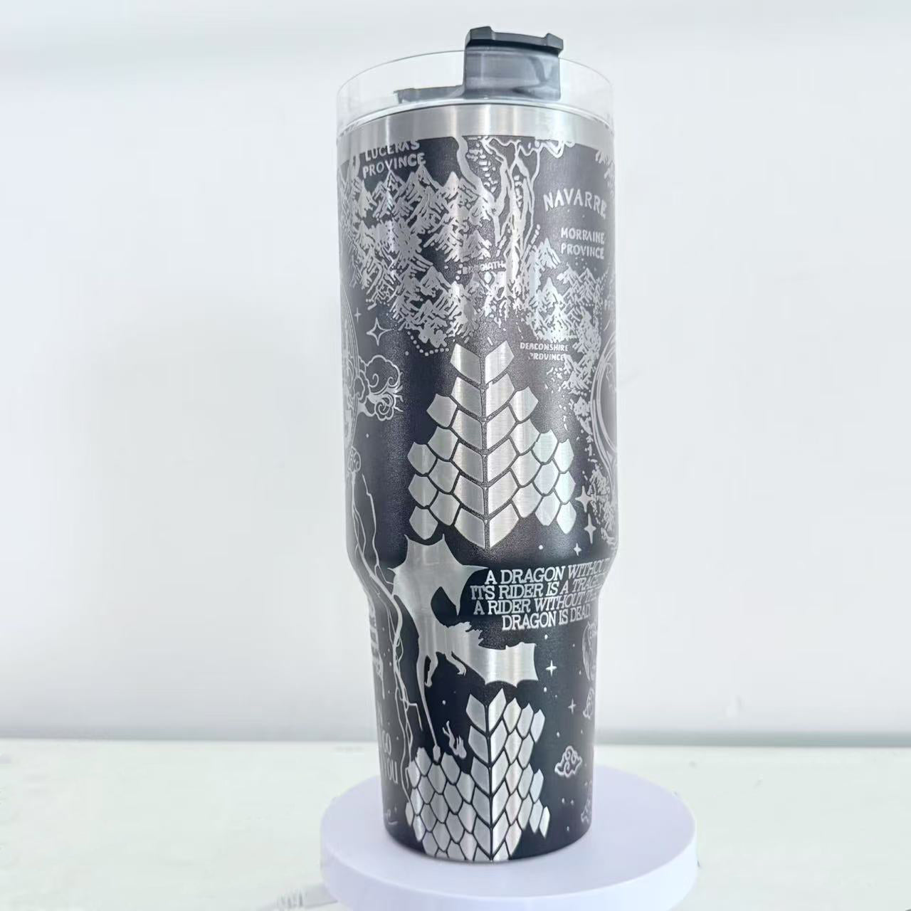 Fourth Wing Tumbler 30oz/40oz, The Empyrean Tumbler, Basgiath War College Tumbler. VLR52