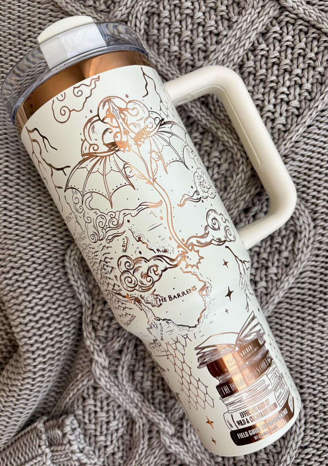 Fourth Wing Tumbler 30oz/40oz, The Empyrean Tumbler, Basgiath War College Tumbler. VLR53