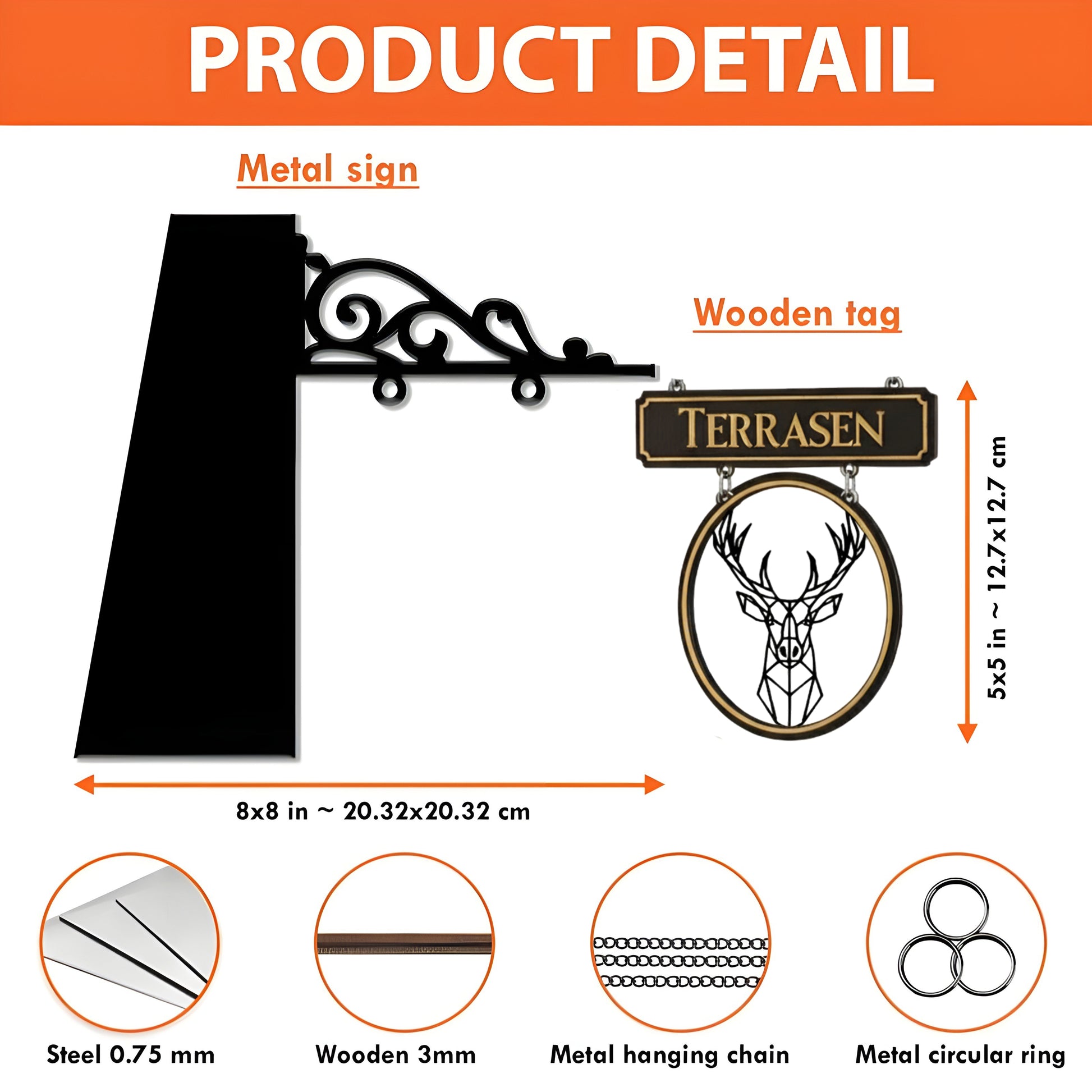 Terrasen Book Tavern Sign, Throne of Glass Inspired Wooden Book Tracker, Fantasy Library Decor, Deer Emblem Sign, Bookish Gift for Readers BSVLR21