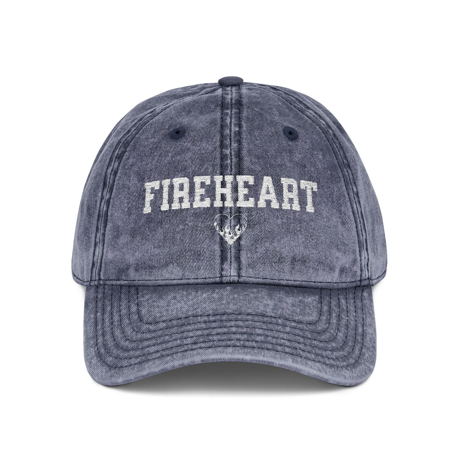 Throne of Glass Fireheart Vintage Embroidered Dad Hat, Fire Heart Hat, Bookish Gift for Her, Bookworm Cap VLRH04