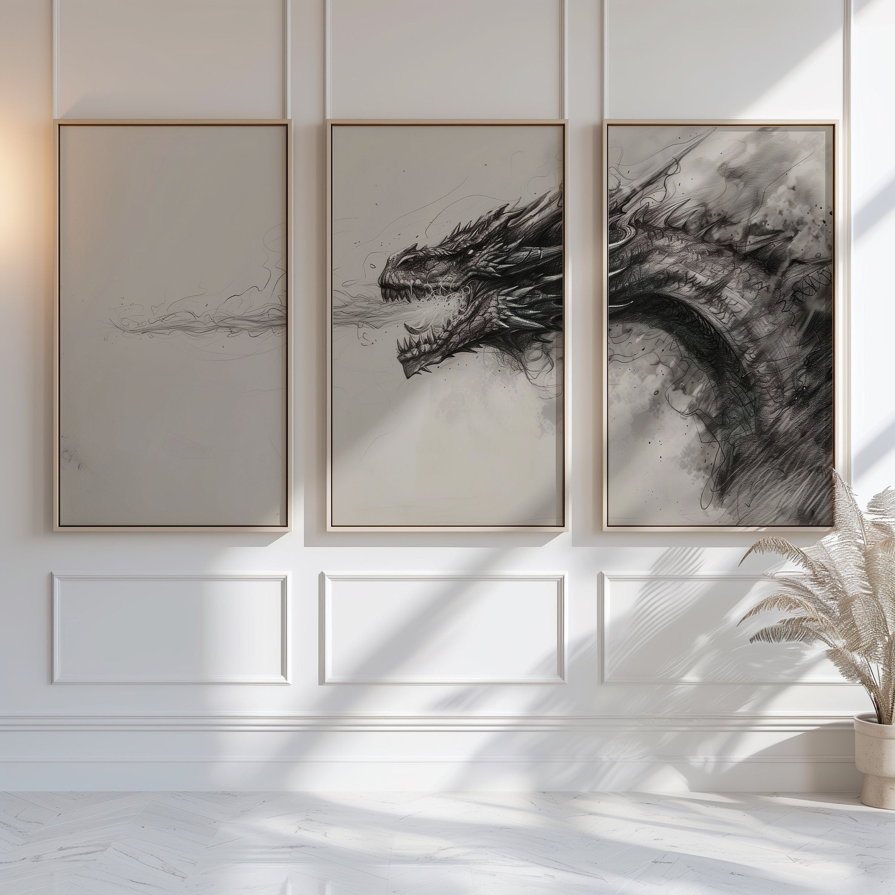 Fourth Wing Quadrant Set of 3 Poster Print, Book Citation, Bookworm Merch, Dragonriders Wall Art VLRP49