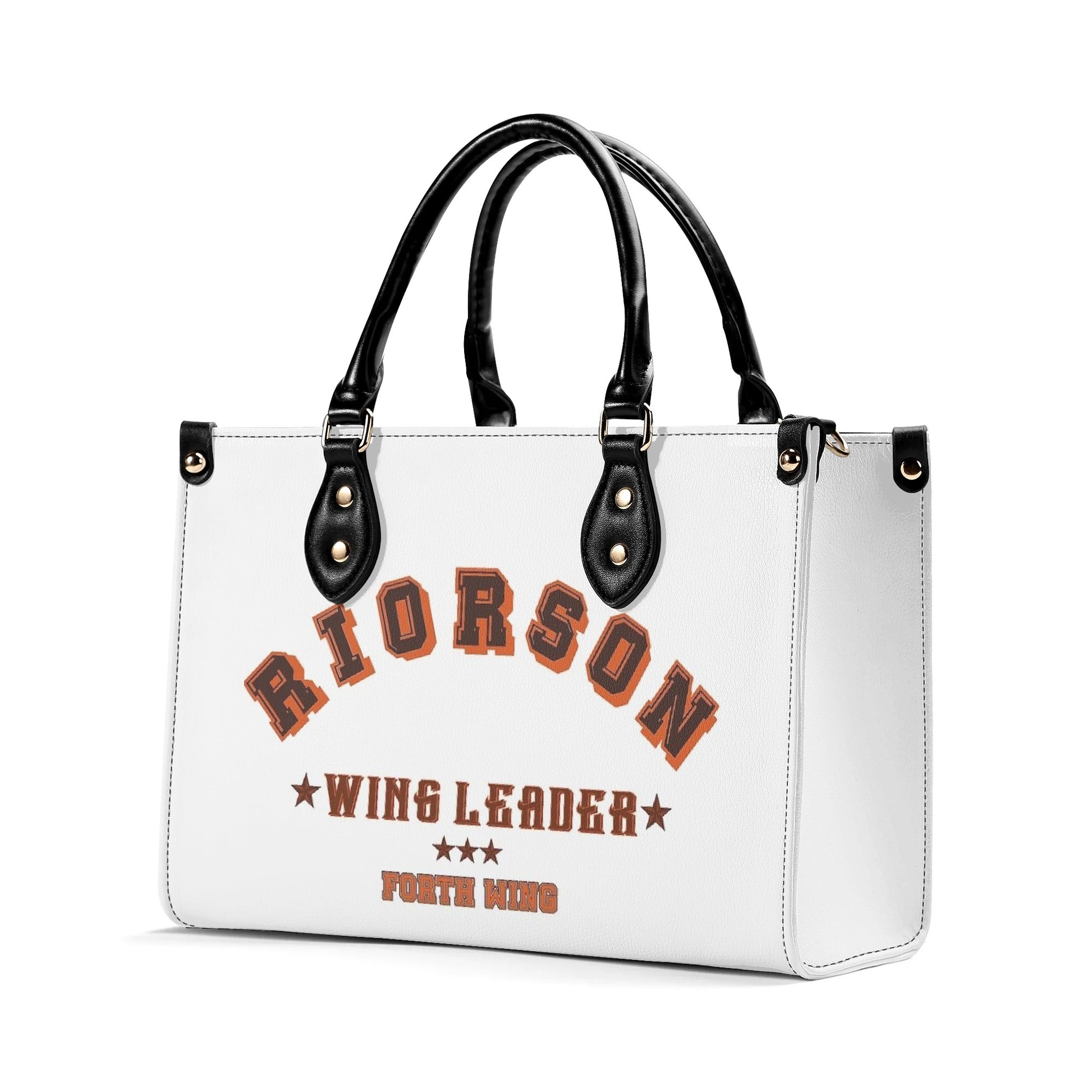 Riorson Leather Bag, Fourth Wing Inspired Bag, Personalized Leather Bag, Fantasy Leather Handbag, Perfect Gift for Women. HBVLR11