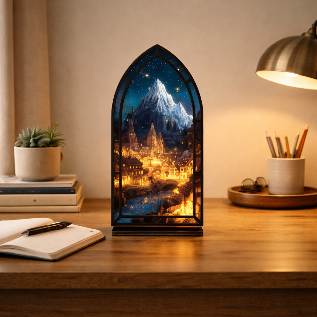 Velaris ACOTAR Book Nook, Night Court Book Nook, Fantasy Bookshelf Decor, Book Lover Gift, Reader Gift BNVLR34