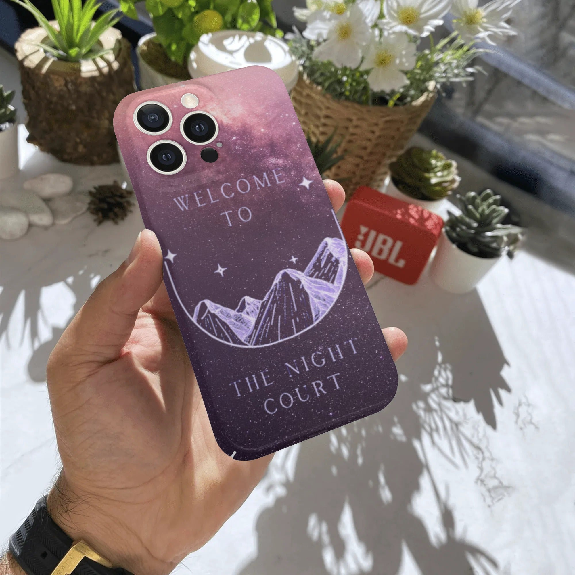 Velaris City Phone Case, Welcome to the Night Court Design, Fantasy Night Sky Artwork, A Court of Thorns and Roses Inspired PCVLR84