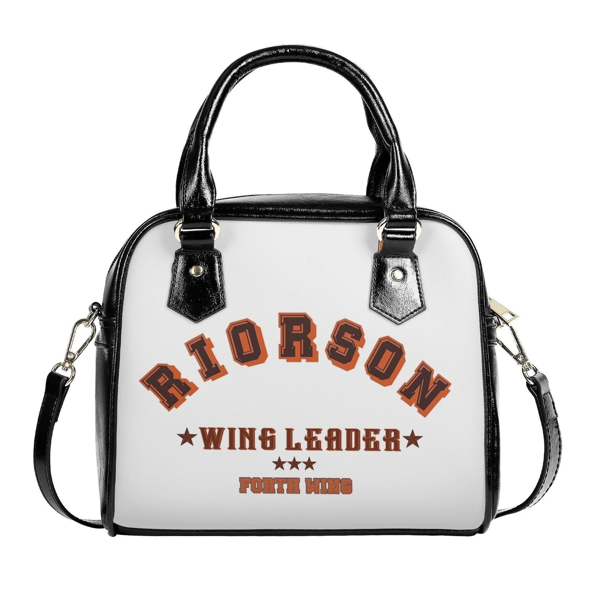 Riorson Leather Bag, Fourth Wing Inspired Bag, Personalized Leather Bag, Fantasy Leather Handbag, Perfect Gift for Women. HBVLR11