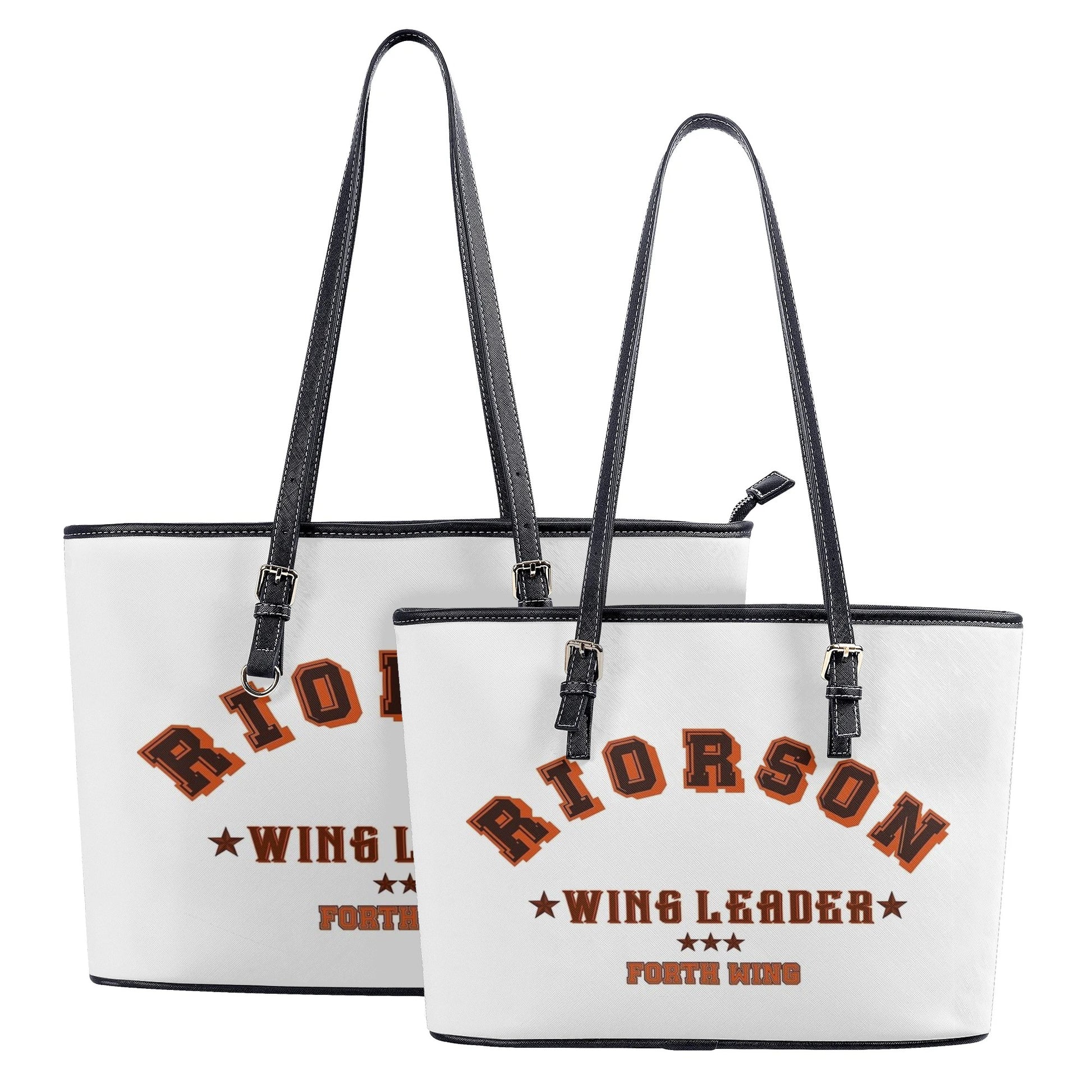Riorson Leather Bag, Fourth Wing Inspired Bag, Personalized Leather Bag, Fantasy Leather Handbag, Perfect Gift for Women. HBVLR11