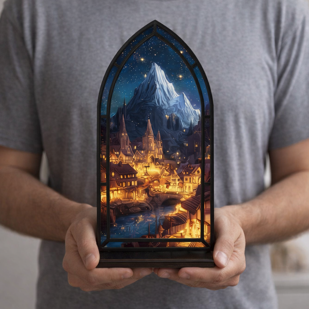 Velaris ACOTAR Book Nook, Night Court Book Nook, Fantasy Bookshelf Decor, Book Lover Gift, Reader Gift BNVLR34