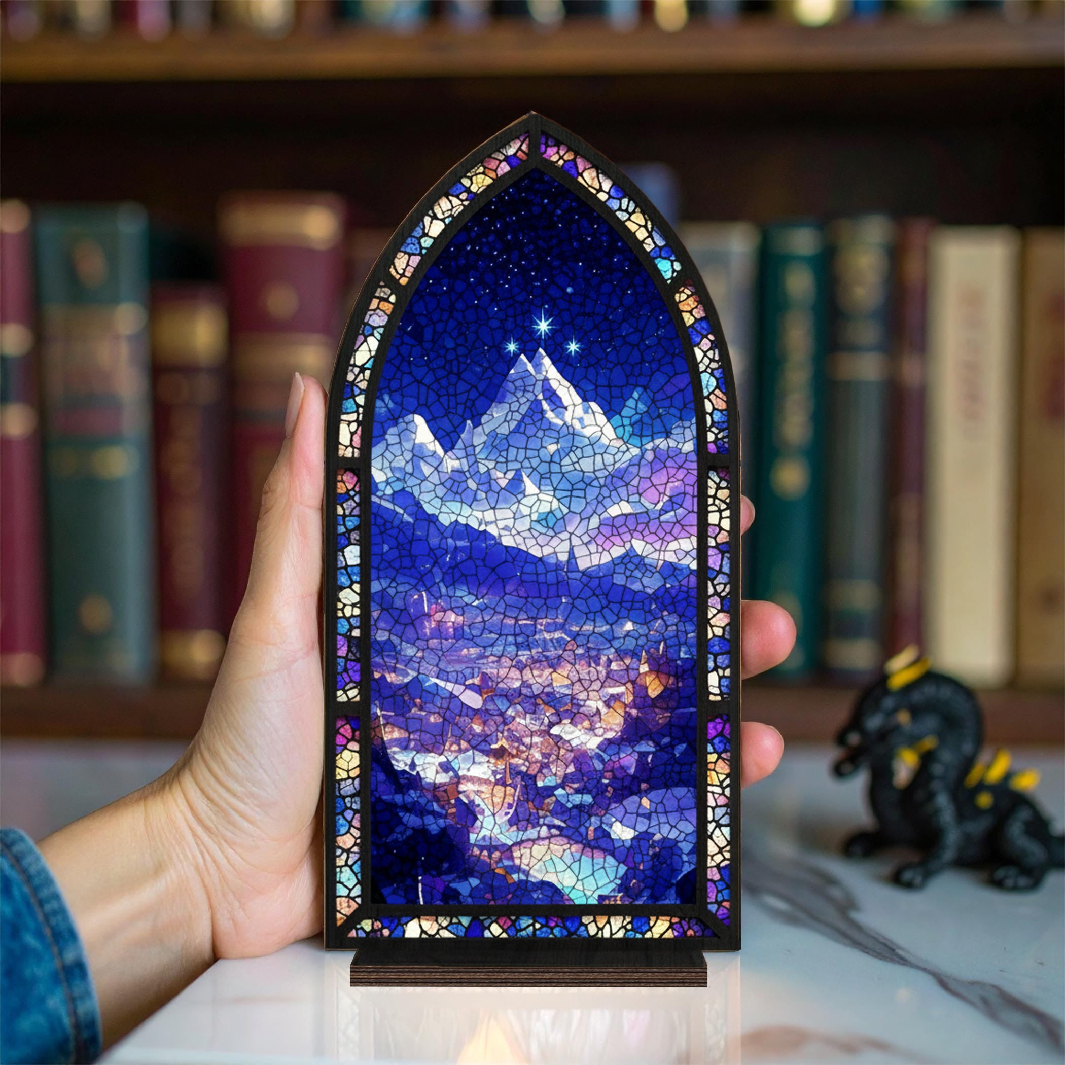 Velaris ACOTAR Book Nook, A Court of Thorns and Roses Bookshelf Insert Fantasy Decor Gift, Bookish Gift, Fantasy Collectible BNVLR10