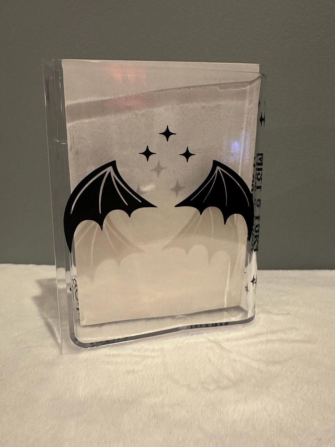 A Court of Mist and Fury Book Vase Acrylic Book Vase, Velaris Acrylic Flower Vase, Book Lover Gift, Gifts For Book Lover, VLRBV10