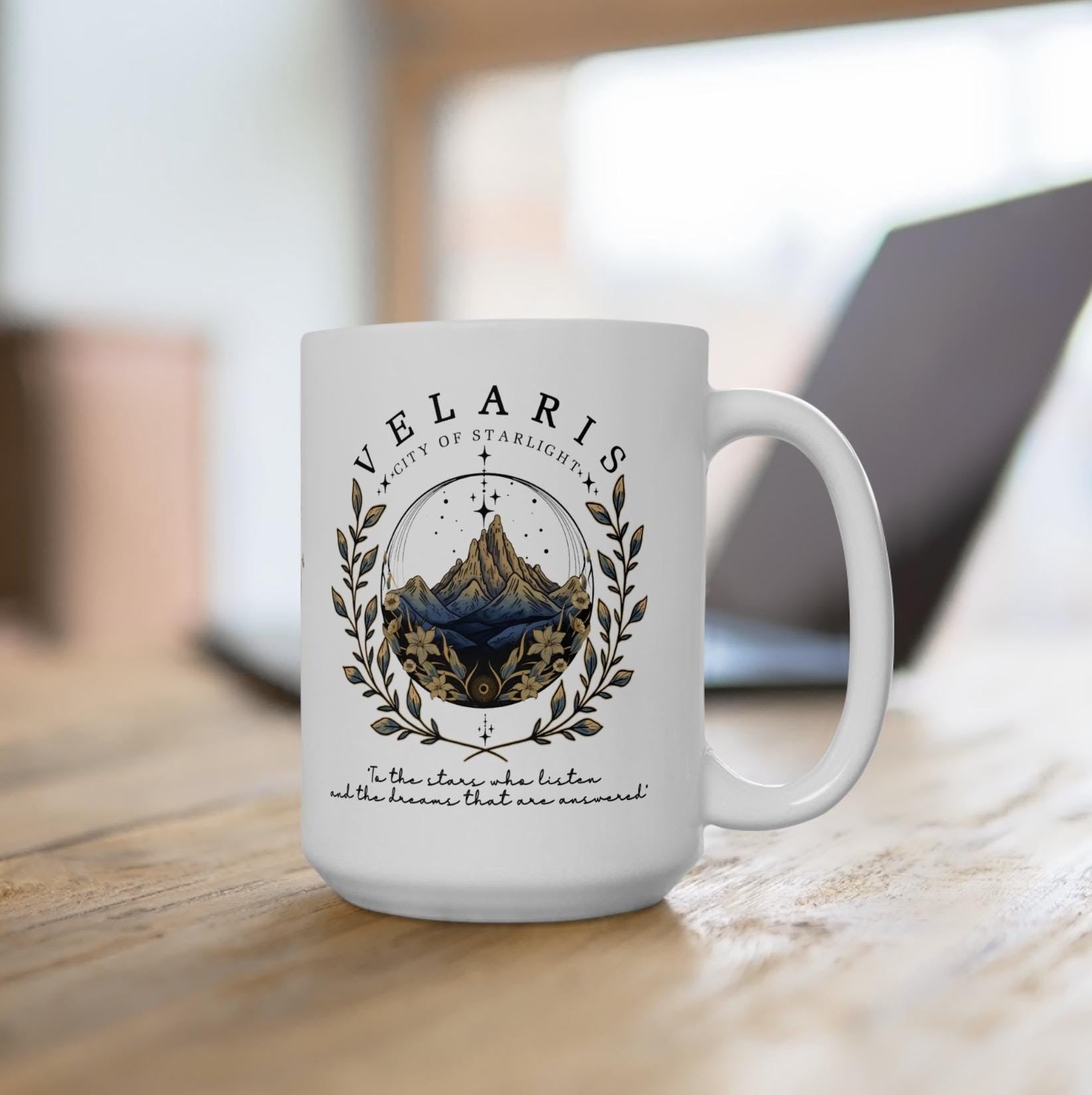 Velaris Mug ACOTAR mug, Sarah J Maas Mug, Velaris Coffee Mug, Gift For SJM Lover, ACOMA,ACOTAR, SJM Mug, Night Court MGVLR11