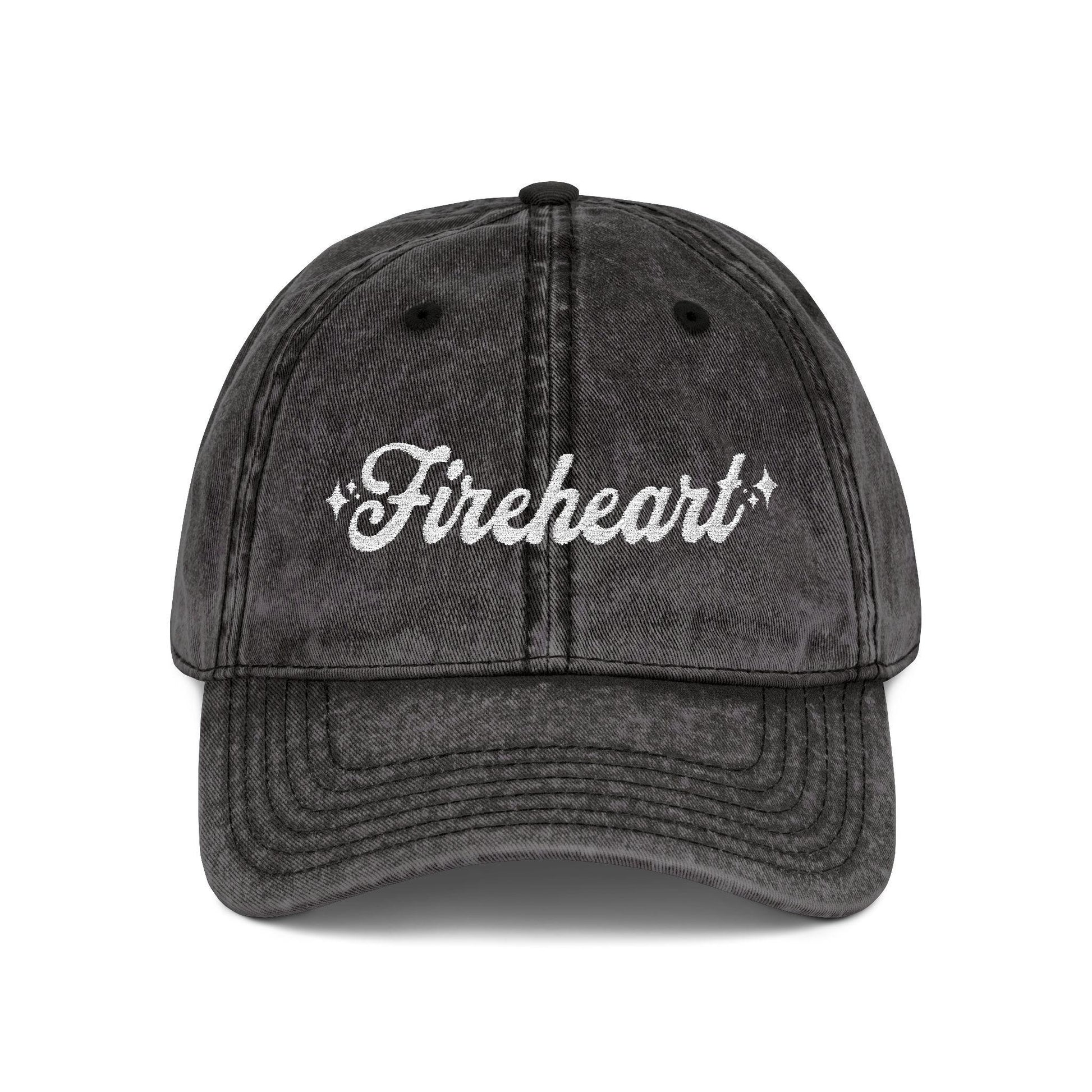Throne of Glass Fireheart Vintage Embroidered Cap,  Bookish Gift for Her, Bookworm Hat, To Whatever End VLRH06