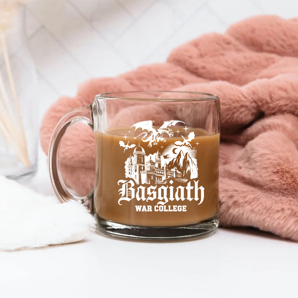 Basgiath War College Stemless Wine Glass, Dragon Academy Wine Cup, Fantasy Rider Barware, Bookish Reader Gift, BGVLR10