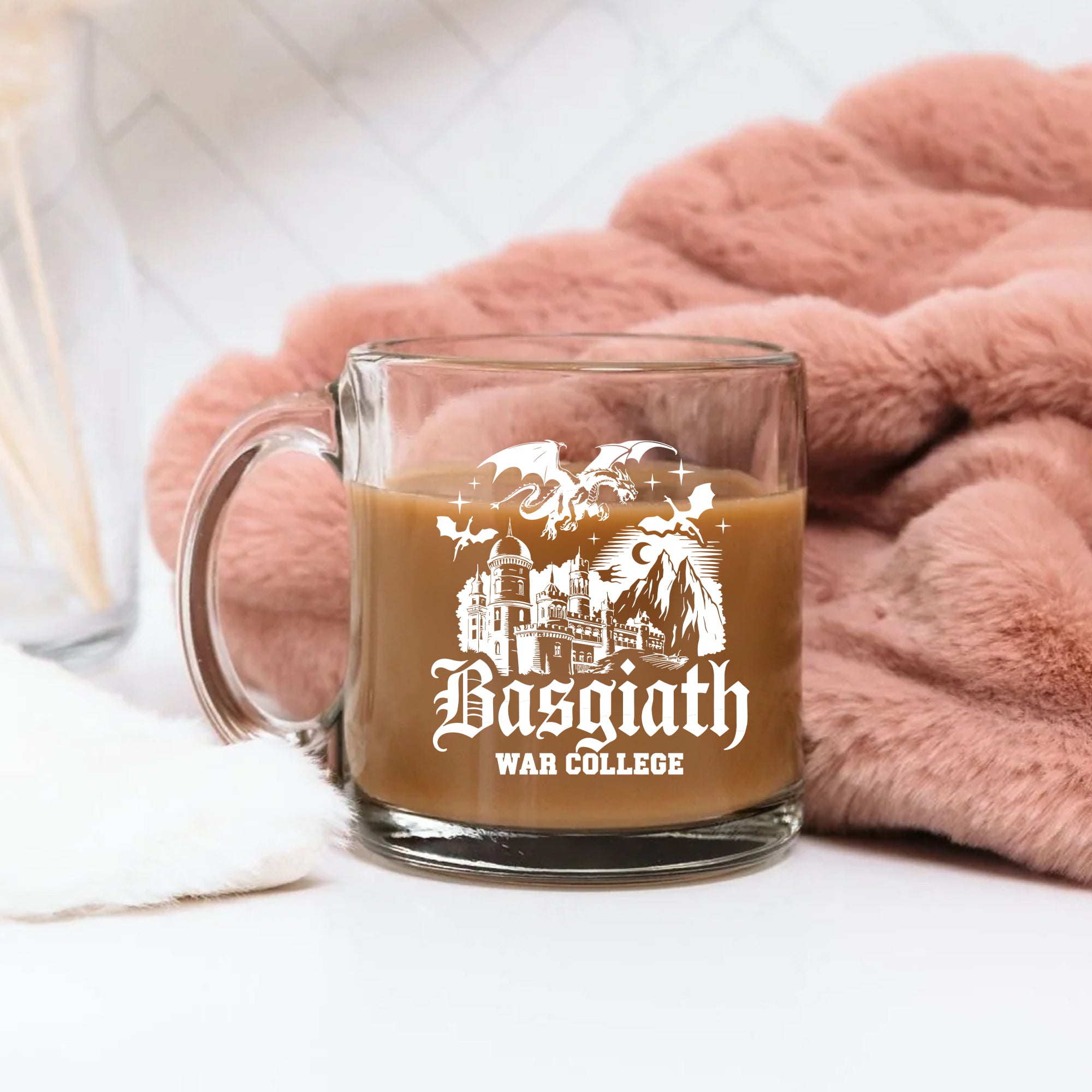 Basgiath War College Stemless Wine Glass, Dragon Academy Wine Cup, Fantasy Rider Barware, Bookish Reader Gift, BGVLR10