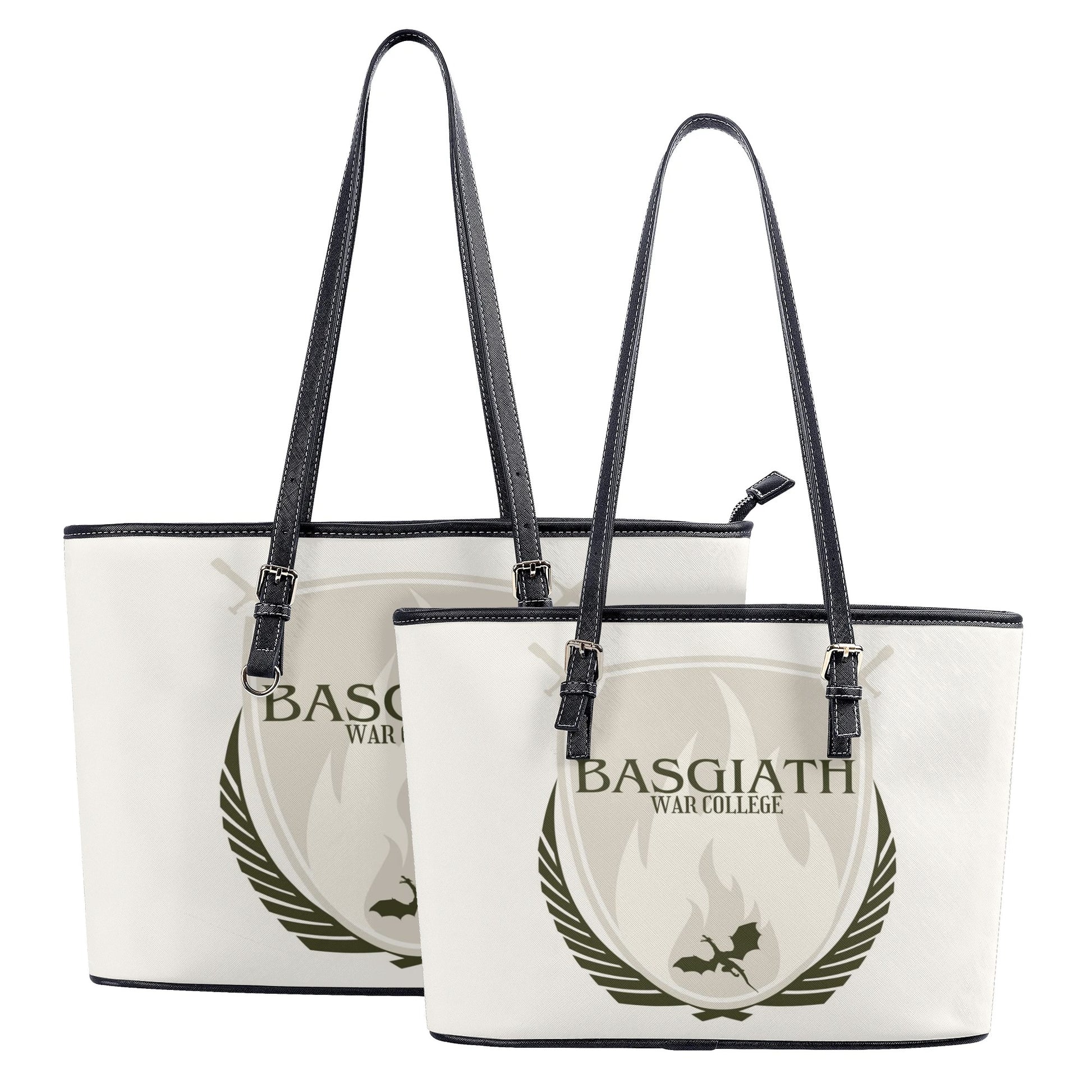 Basgiath War College Leather Bag, Onyx Storm Inspired Bag, Personalized Leather Bag, Fantasy Leather Handbag, Perfect Gift for Women. HBVLR13