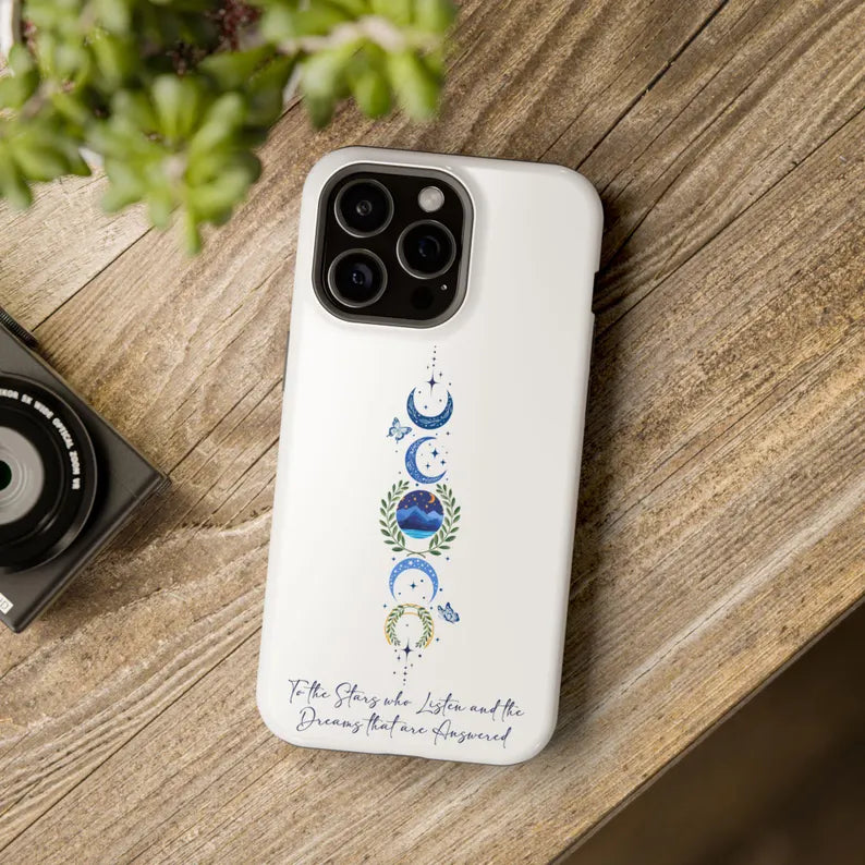 Velaris City ACOTAR iPhone MagSafe Tough Case, Velaris Court of Dreams, The Night Court, SJM Merch, City of Starlight, Fantasy Phone Case PCVLR86