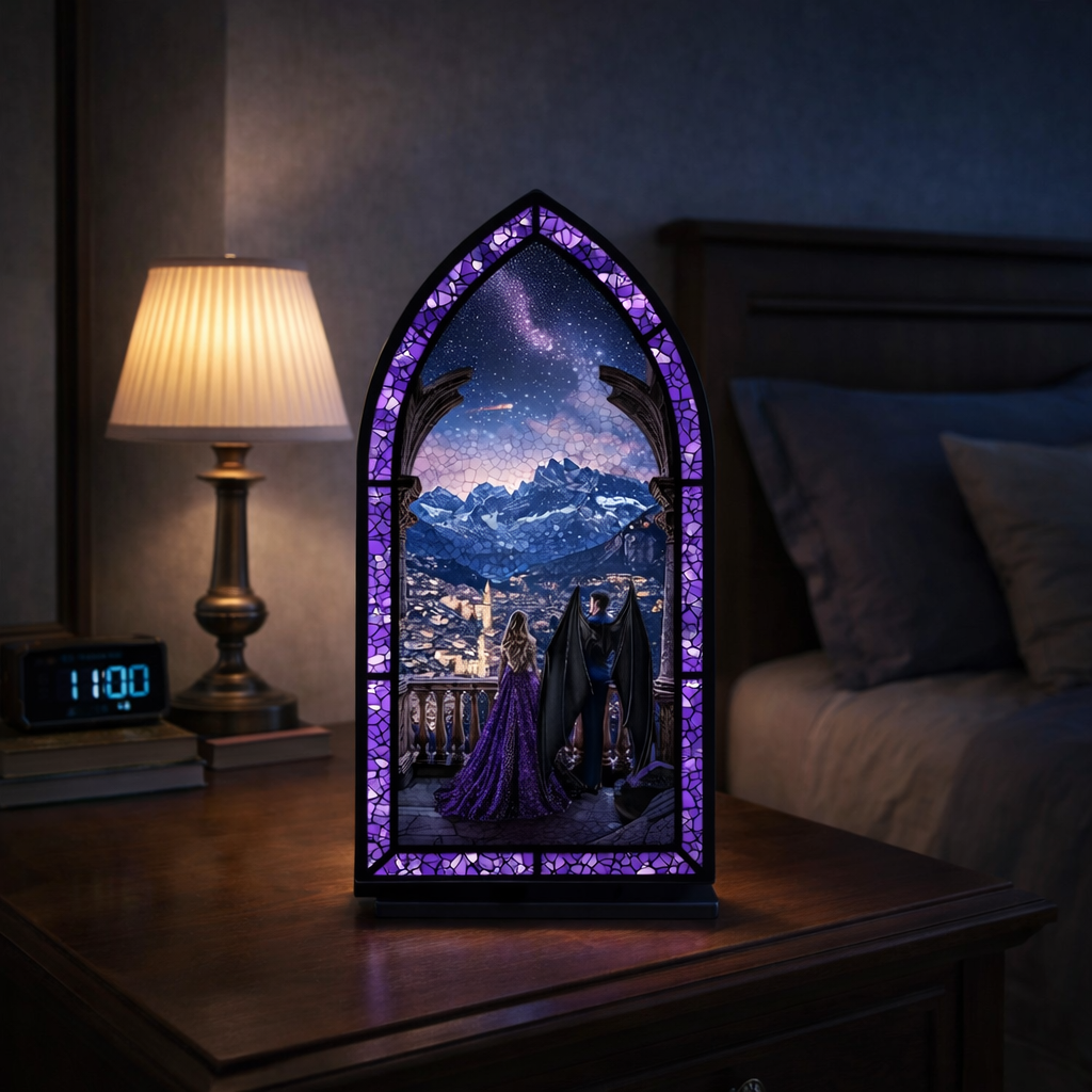 Velaris Book Nook, Feyre and Rhysand Inspired Book Nook, Night Court Fantasy Bookshelf Insert, Book Lover Gift BNVLR36