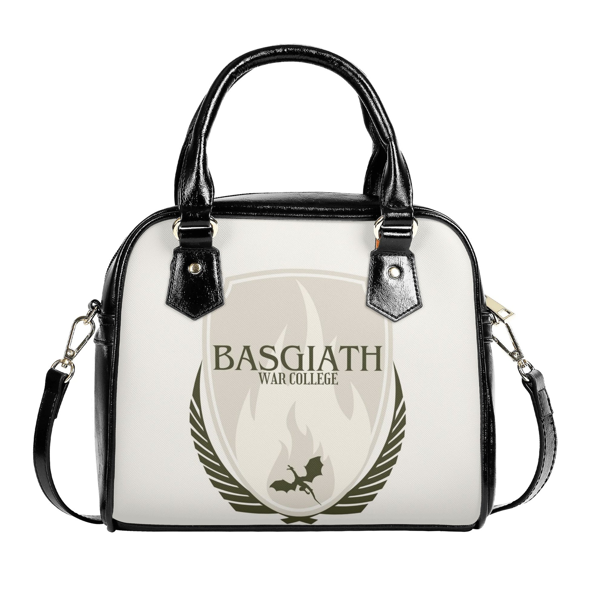 Basgiath War College Leather Bag, Onyx Storm Inspired Bag, Personalized Leather Bag, Fantasy Leather Handbag, Perfect Gift for Women. HBVLR13