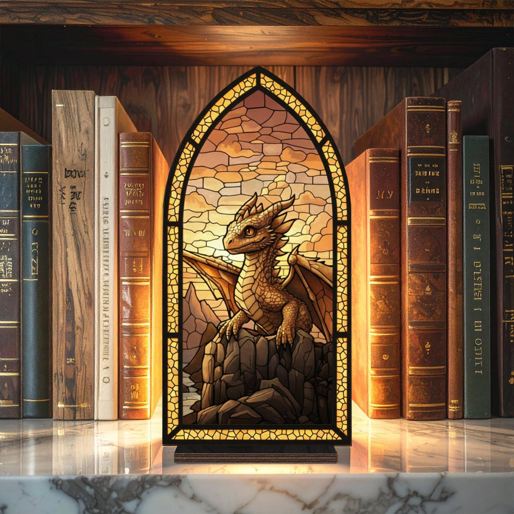 Andarna Fourth Wing Dragon Book Nook, Fantasy Bookshelf Insert Decor Gift, Bookish Gift, Fantasy Collectible BNVLR11