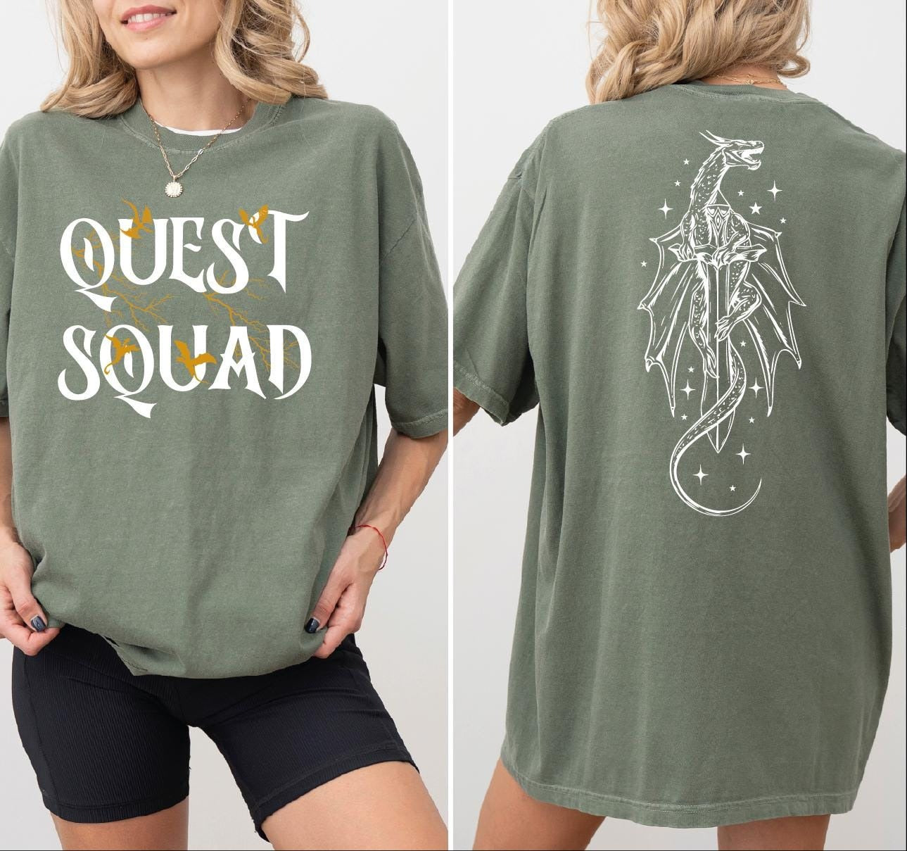 Onyx Storm Comfort Color T-Shirt, Fourth Wing Quest Squad Comfort Colors Shirt, Onyx Storm Riorson House Shirt, Violent Sorrengail Dragon Rider, Gift For Book Lover CFVLR51