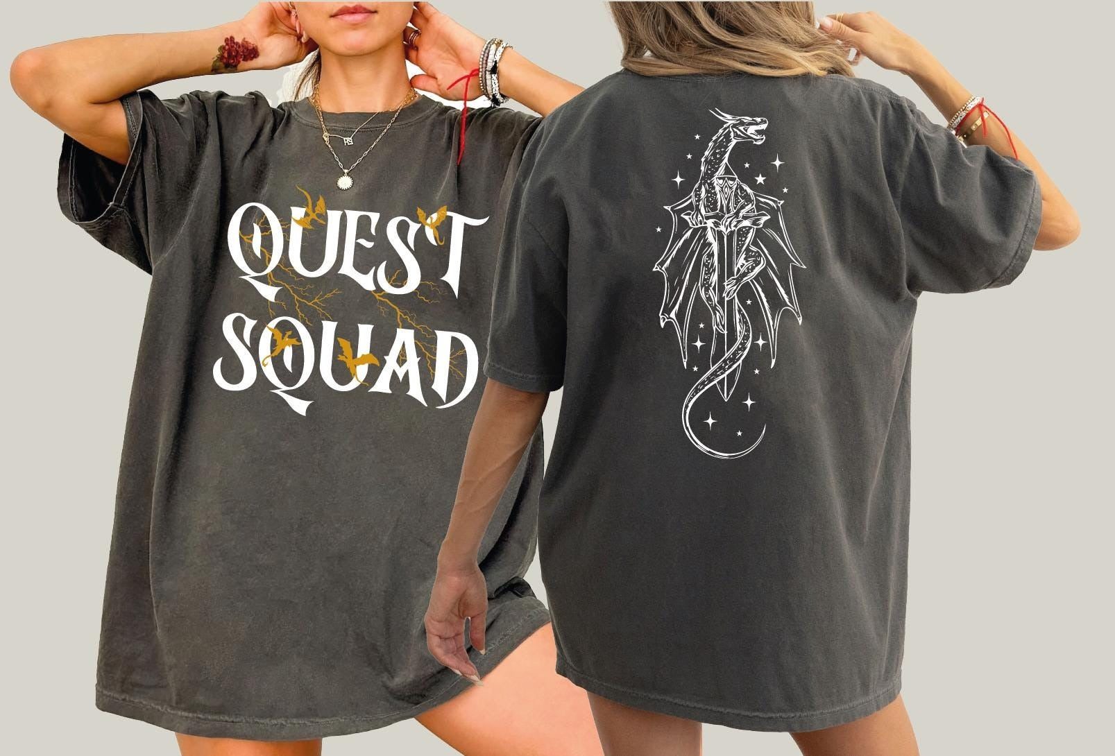 Onyx Storm Comfort Color T-Shirt, Fourth Wing Quest Squad Comfort Colors Shirt, Onyx Storm Riorson House Shirt, Violent Sorrengail Dragon Rider, Gift For Book Lover CFVLR51