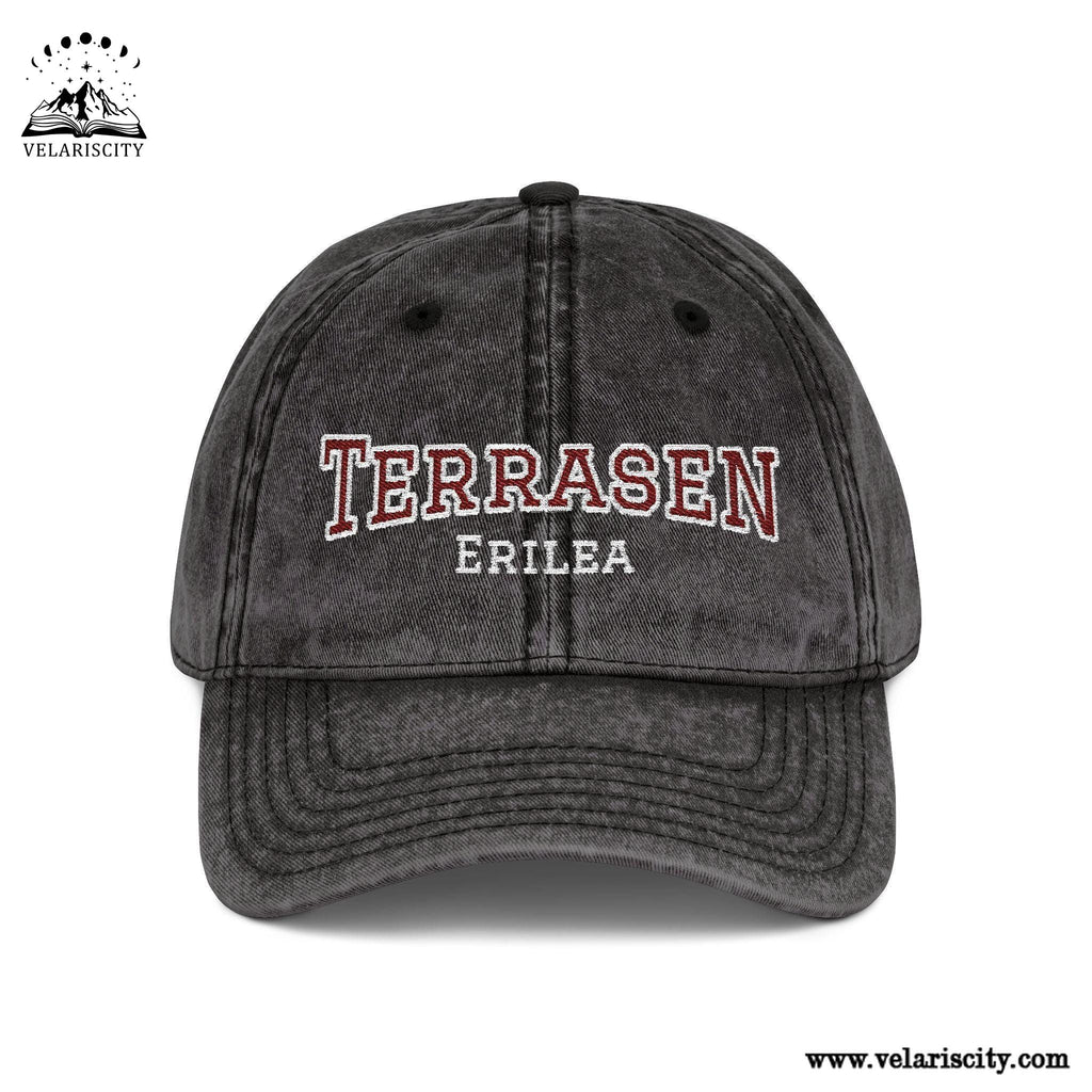 Terrasen Throne of Glass Fireheart Vintage Embroidered Dad Hat, Bookish Gift for Her VLRH02