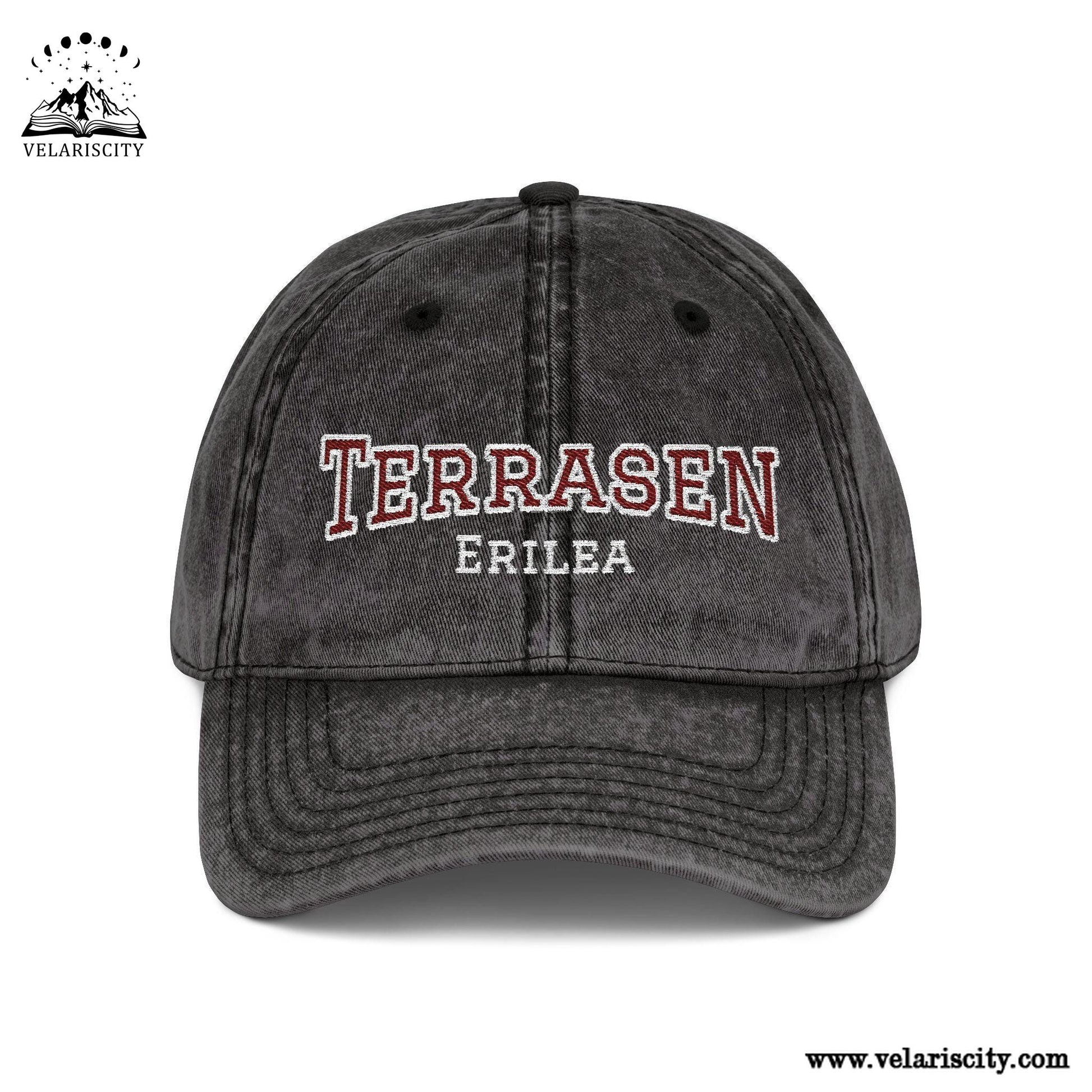 Terrasen Throne of Glass Fireheart Vintage Embroidered Dad Hat, Bookish Gift for Her VLRH02
