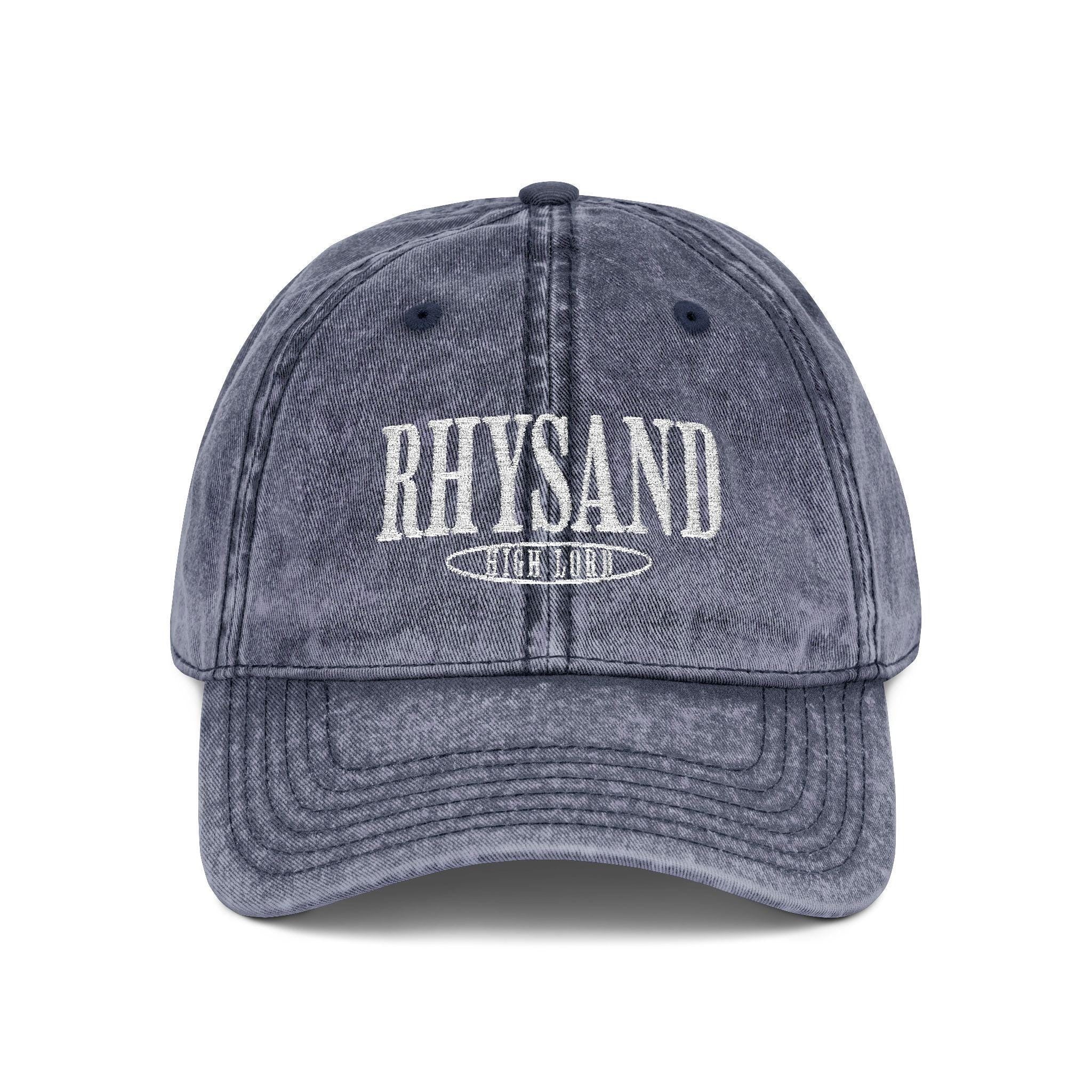 Rhysand ACOTAR Vintage Embroidery Dad Hat, The Bat Boys Night Court Velaris, Bookish Gifts VLRH01
