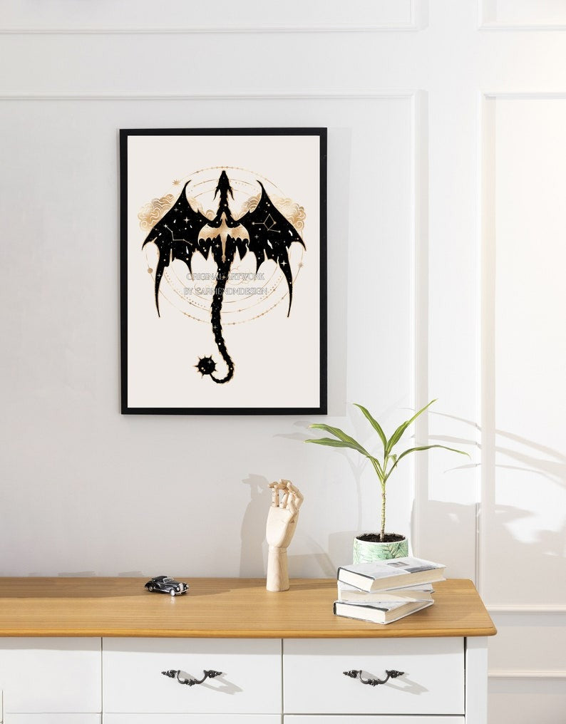 Celestial Tairn and Andarna - Fourth Wing - Rebecca Yarros VLRP14