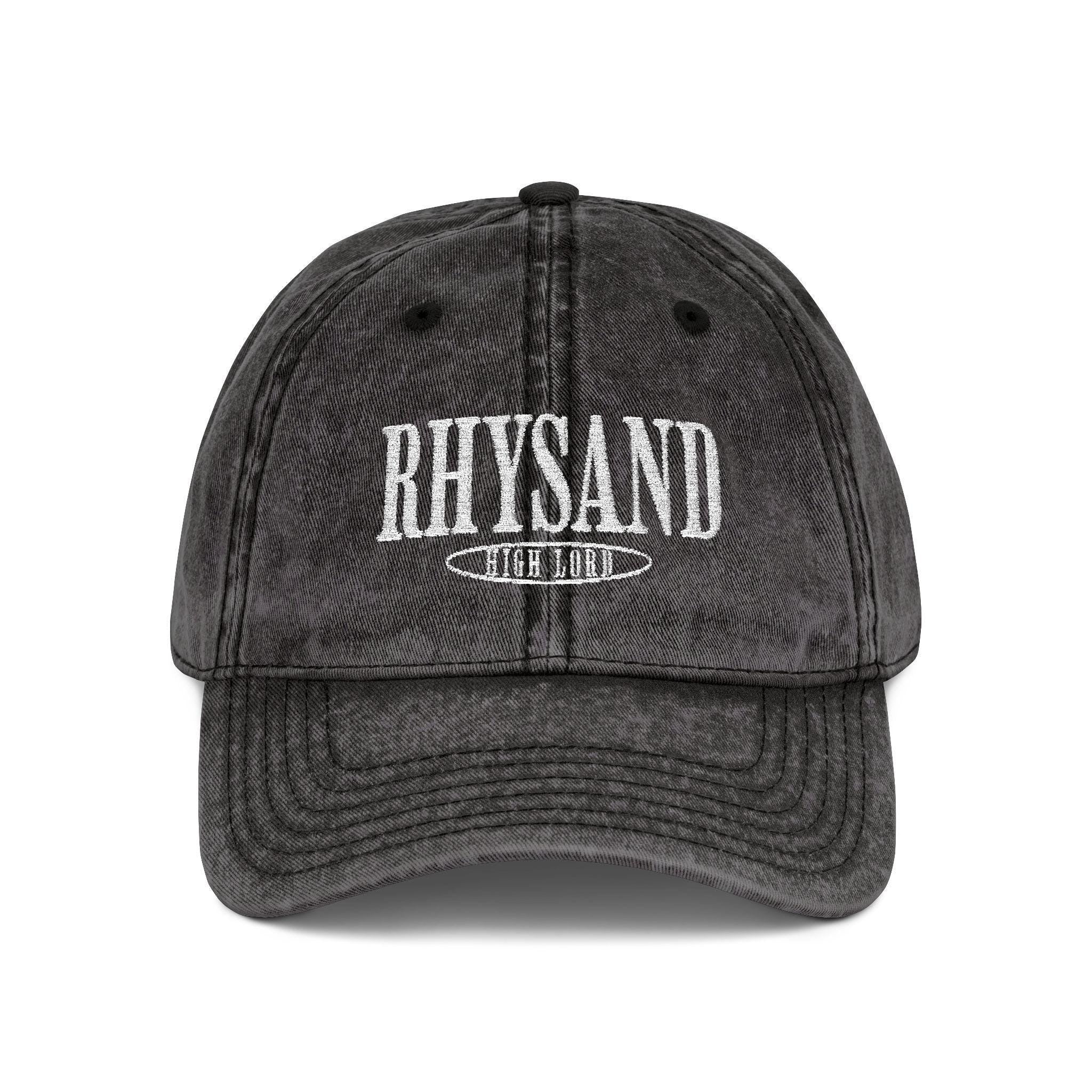 Rhysand ACOTAR Vintage Embroidery Dad Hat, The Bat Boys Night Court Velaris, Bookish Gifts VLRH01