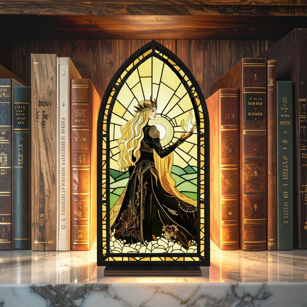 Aelin Throne of Glass Book Nook, TOG Series Bookshelf Insert, Fantasy Decor, Bookish Gift, Sarah J Maas Collectible BNVLR13