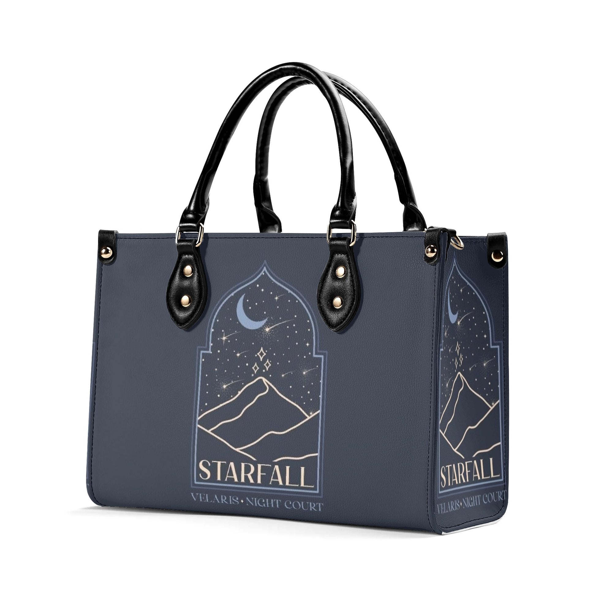 Velaris Inspired Leather Bag ,Starfall Inspired Bag, Personalized Leather Bag, Fantasy Leather Handbag, Perfect Gift for Women. HBVLR16
