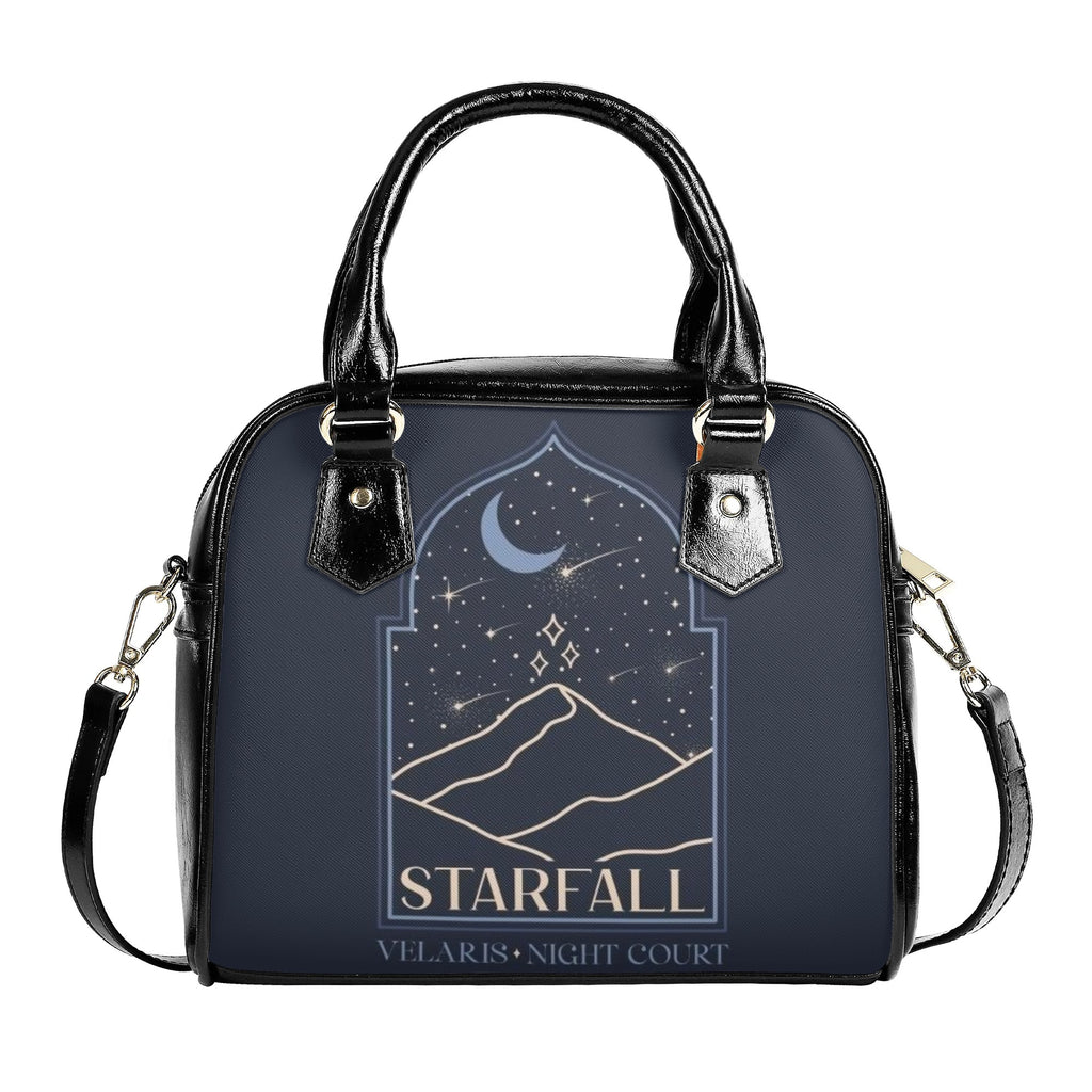 Velaris Inspired Leather Bag ,Starfall Inspired Bag, Personalized Leather Bag, Fantasy Leather Handbag, Perfect Gift for Women. HBVLR16