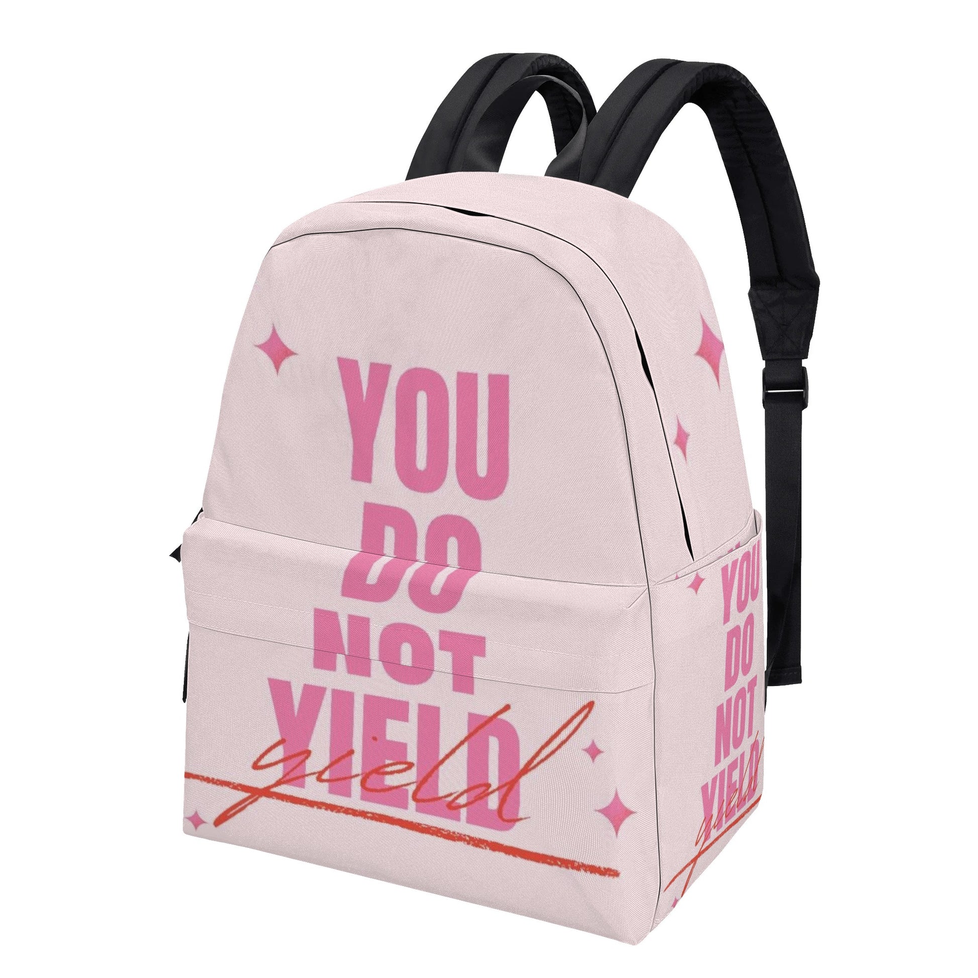 Throne of Glass Backpack, You Do Not Yield Quote, Aelin Inspired Pink Book Bag BPVLR13