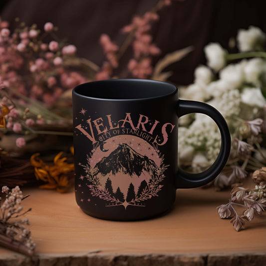 Velaris Coffee Cup, ACOTAR Travel Mug, City Of Starlight, Night Court Work Cup, Rhysand Quotes, Sarah J Maas Apparel, Book Lover Gift, ACOSF MGVLR15