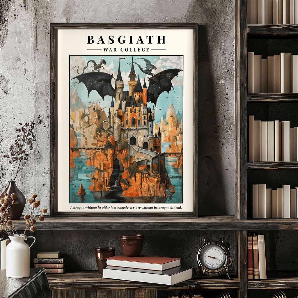 Basgiath War College Surrealism Digital Art, Fourth Wing Art, Iron Flame Art, 4th Wing Art, Empyrean Dragons , 4th Wing Book Quote VLRP37
